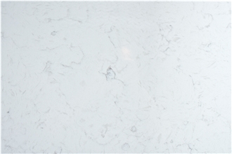 Ash Quartz White Carrara  Quartz Slabs