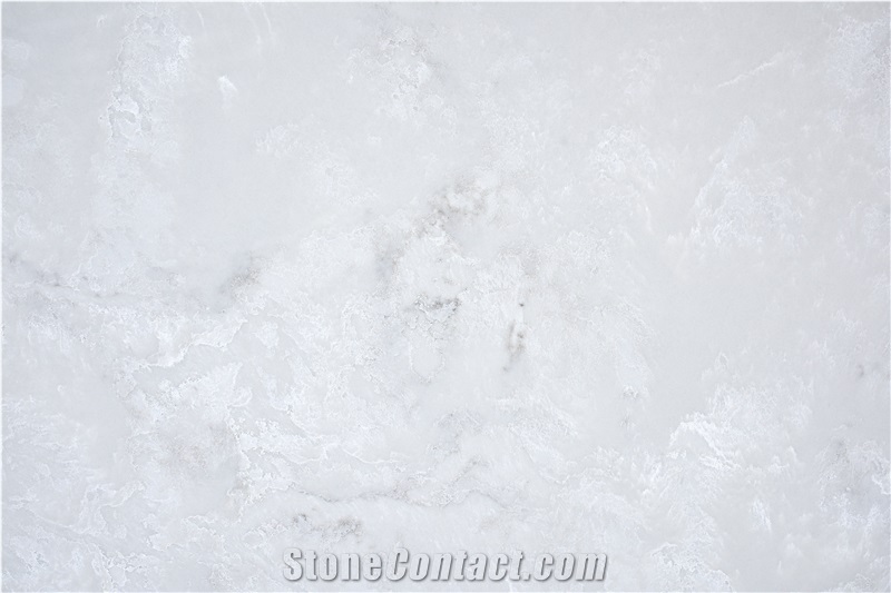 Ash Quartz White Carrara Quartz Slabs