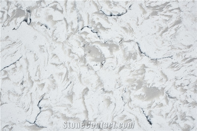 Ash Quartz White Look Quartz Slabs
