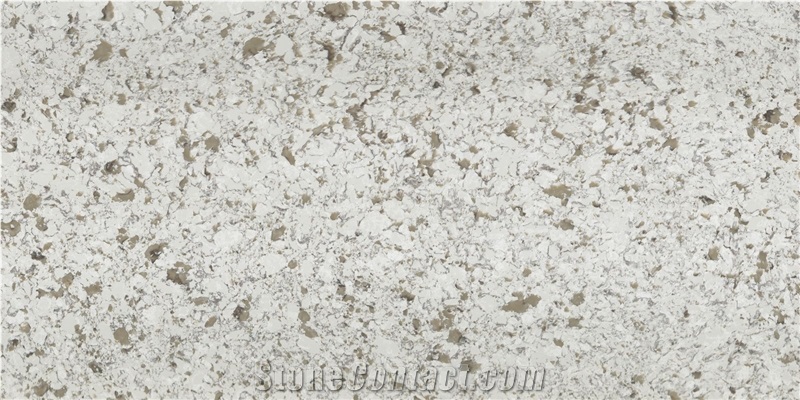 Engineered Stone, Carrara White Coffee Quartz Slab