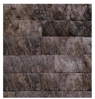 Fume Split Face Mushroomed Stone Cladding