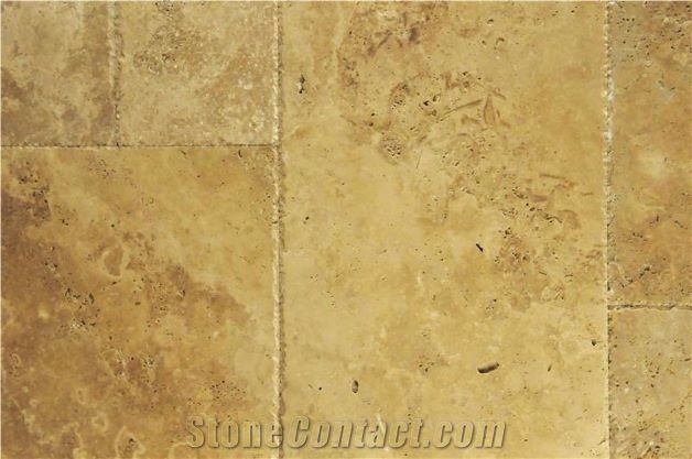 Light Noche Travertine French Pattern