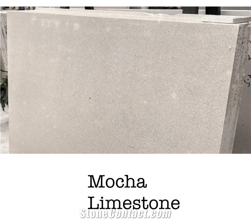 Mocha Limestone Slabs