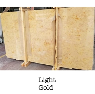 Turkey Light Gold Marble Slabs