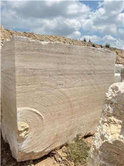 Turkey Light  Travertine Block