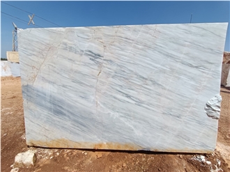 Turkish Calacatta White Marble Rough Block