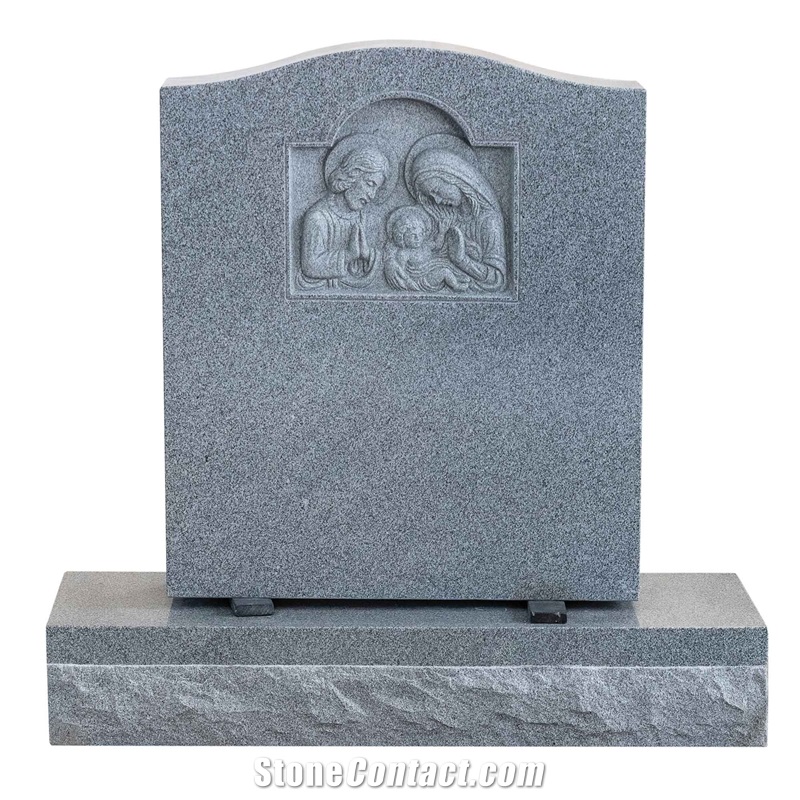 Shanxi Black Granite Memorial Vases