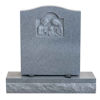 Shanxi Black Granite Memorial Vases