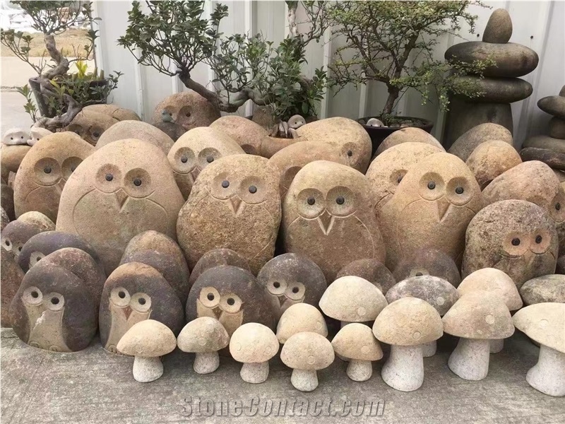 Solid Basalt Stone Budha Religious Sculpture For Landscaping