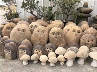 Solid Basalt Stone Budha Religious Sculpture For Landscaping