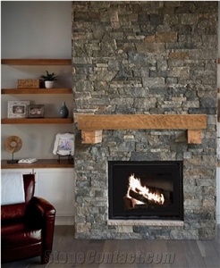Natural Ledge Slate Wall Cladding Veneer