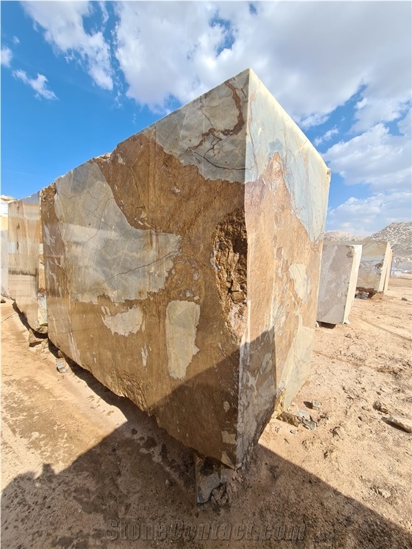 Afyon Fire Grey Marble Blocks