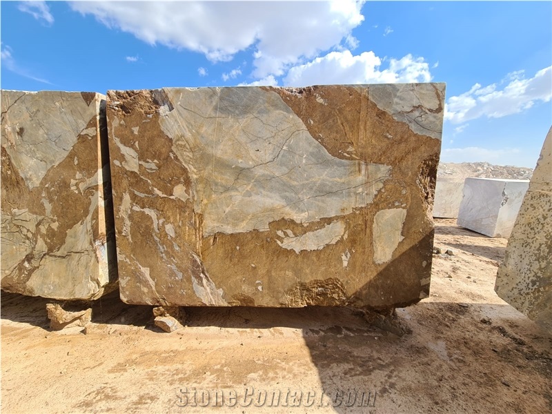 Afyon Fire Grey Marble Blocks