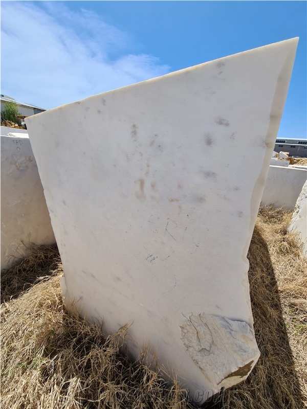 Afyon White Marble Blocks