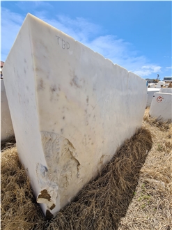 Afyon White Marble Blocks