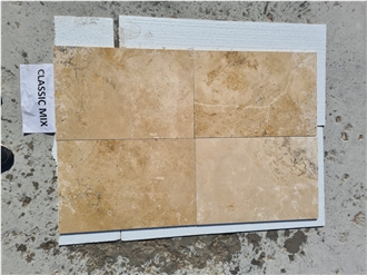 Classic Mix Tumbled Travertine Tiles Classic Mix Tumbled Travertine Tiles