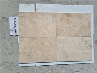 Classic Mix Tumbled Travertine  Tiles