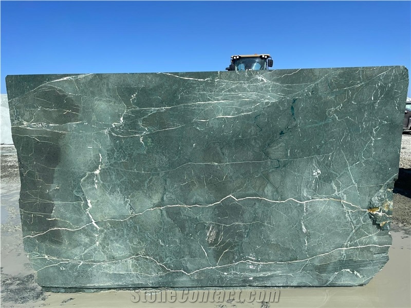 Deep Green Marble Blocks