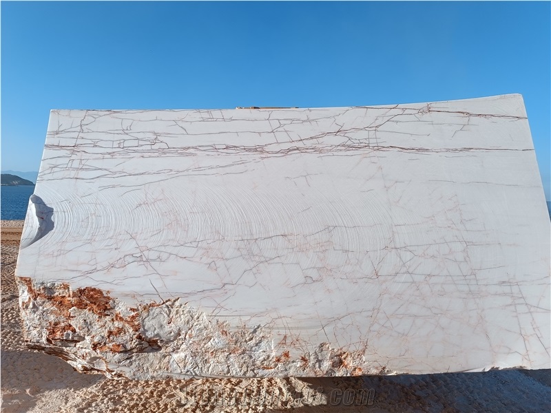 Rosso Venato Marble Blocks