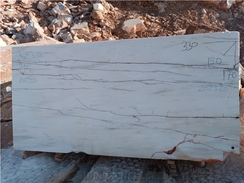 Rosso Venato Marble Blocks
