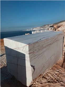 Rosso Venato Marble Blocks