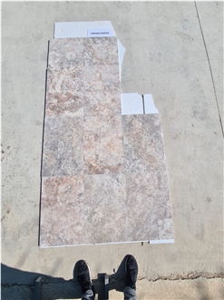 Silver Travertine Premium Tiles