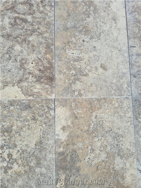 Silver Travertine Standard Tiles