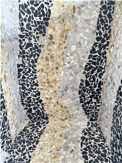 Customized Terrazzo Mosaic Big Aggregate  Terrazzo Tiles