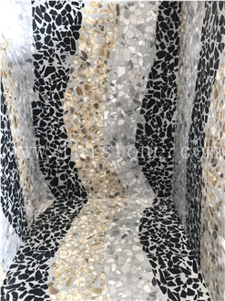 Customized Terrazzo Mosaic Big Aggregate  Terrazzo Tiles