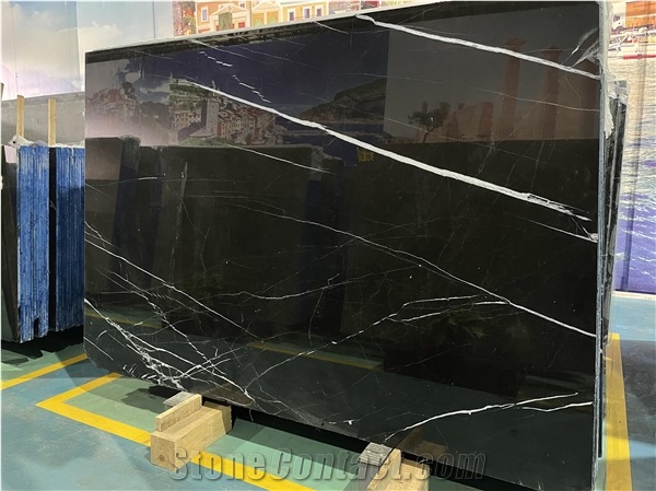 Nero Marquina Marble Slab Black Marquina Marble Slab