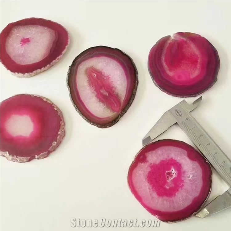 Blue Agate  Perfume/Food/Coffee Coasters Kitchen Accessories