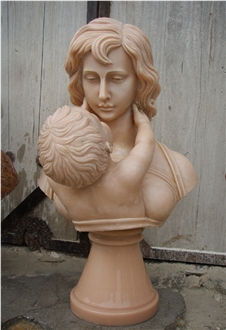 Marble Head Statue Interior Design Modern Style
