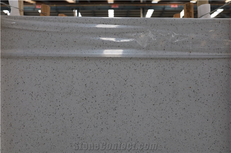 White Terrazzo Inorganic Polish Slab Terrazzo Slabs
