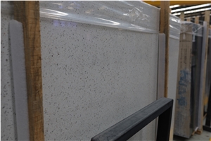 White Terrazzo Inorganic Polish Slab Terrazzo Slabs