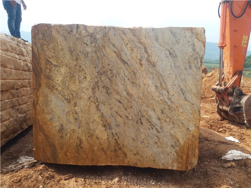 Royal Gold Granite Blocks