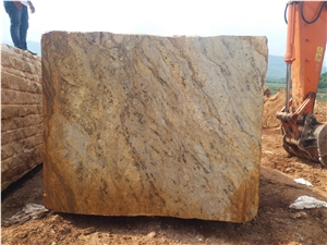Royal Gold Granite Blocks