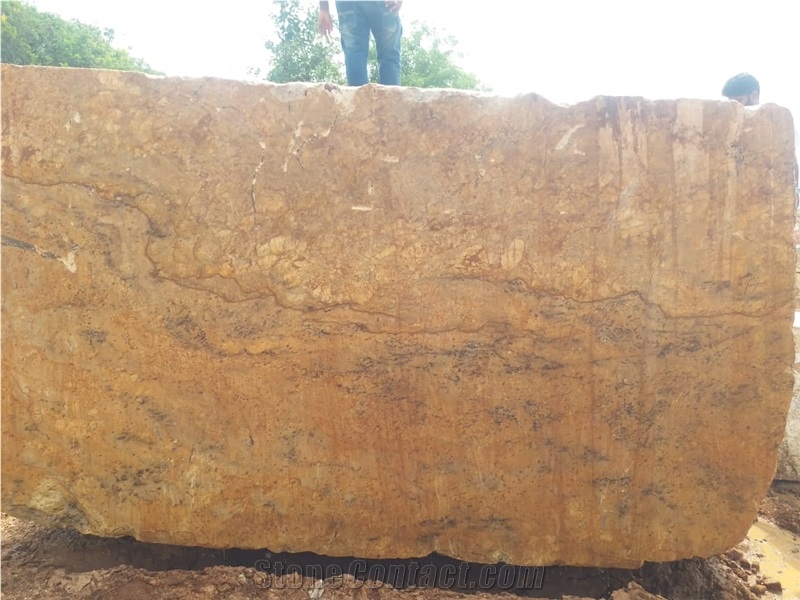 Royal Gold Granite Blocks