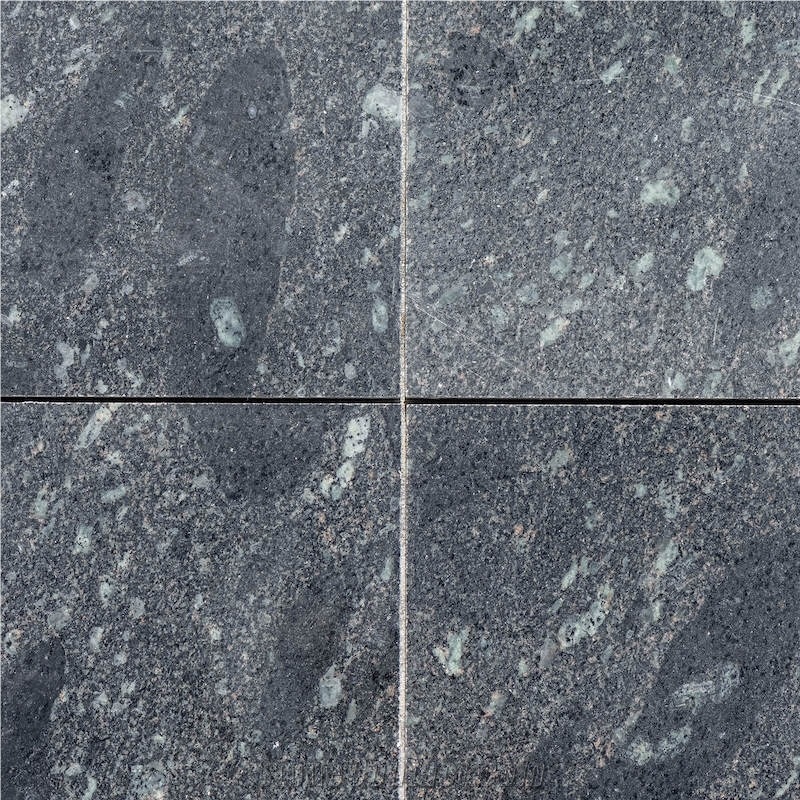 Black Aswan Sandblasted Tile Slabs