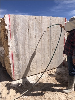 Persian Silver Travertine  Blocks