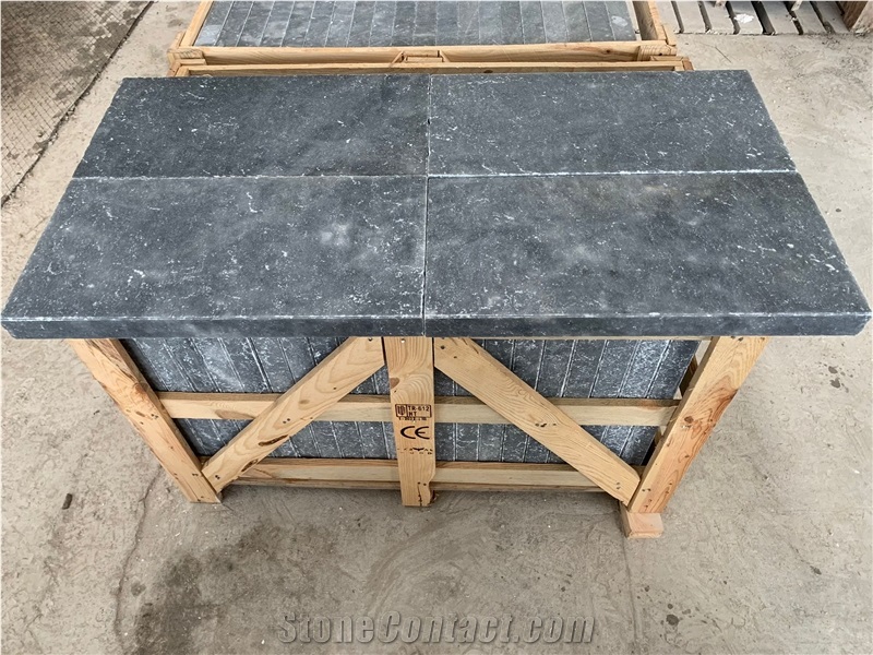 Afyon Blue Gray Marble Tiles
