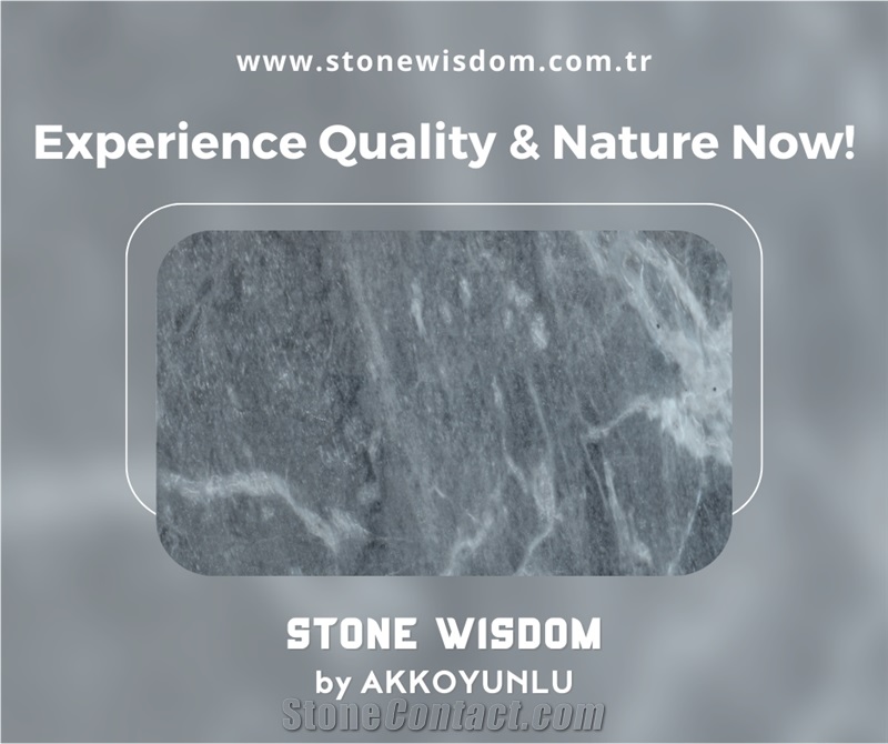 Afyon Blue Gray Marble Tiles