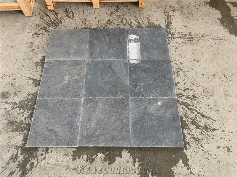 Afyon Blue Gray Marble Tiles