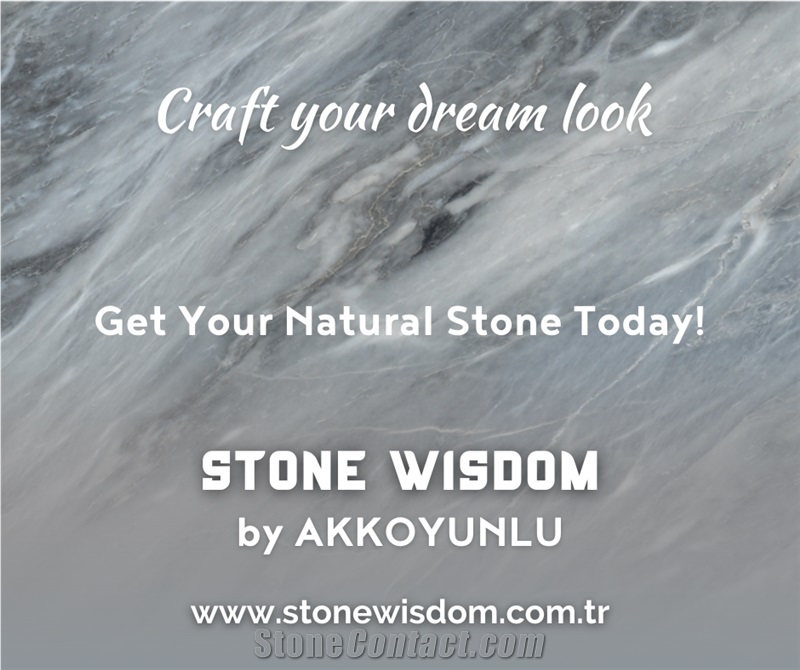Afyon Blue Gray Marble Tiles