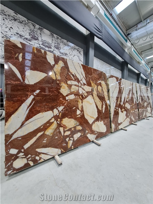 Afyon Brown Marble Slab & Tiles