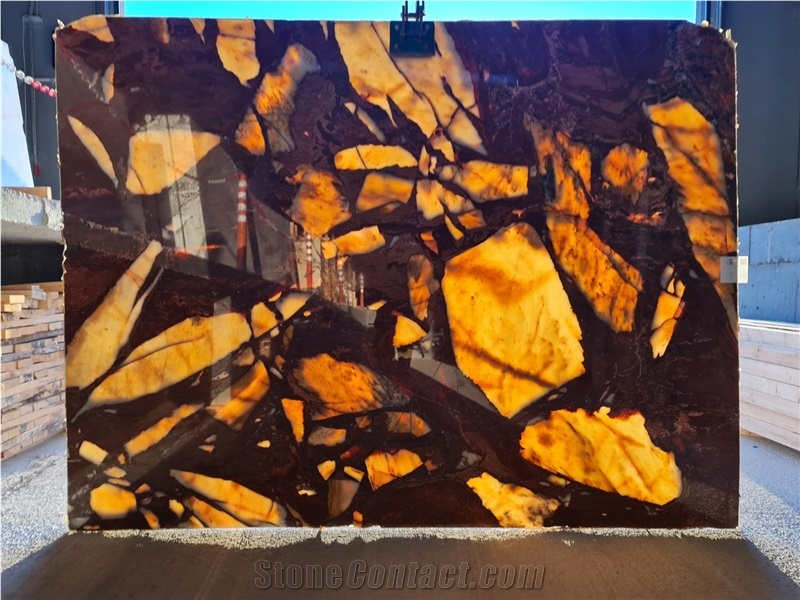Afyon Brown Marble Slab & Tiles