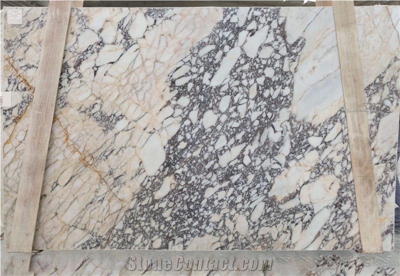 Afyon Calacatta Violet Marble Slabs
