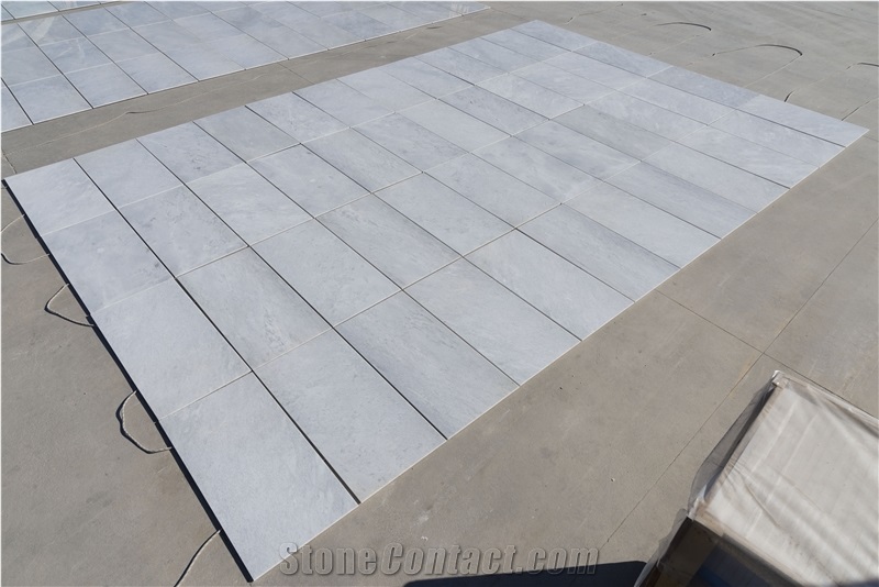 Afyon Gray Extra Silver Blue Stone Tiles