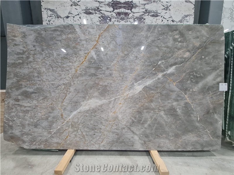 Baran Grey Marble Slab & Tiles