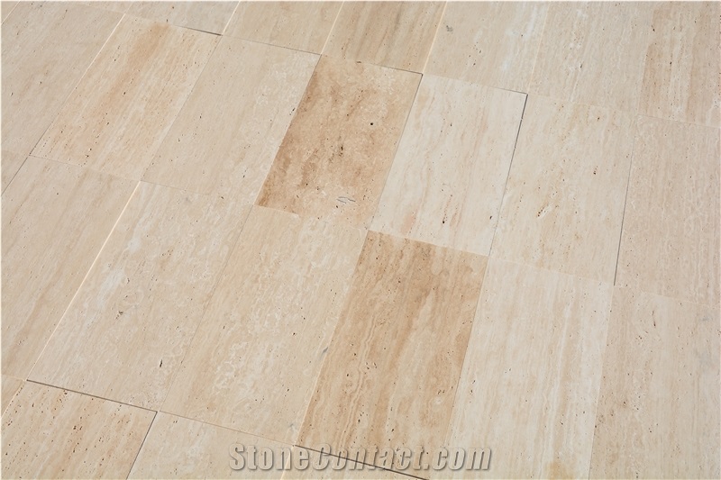 Light Travertine Ivory Cream Tiles
