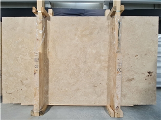 Medium Travertine Cross Cut Slabs